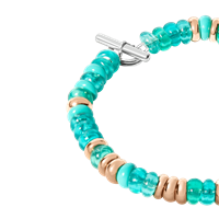 Bracciale Dodo Donna Rondelle Turchese in Argento DBC2004_RONDE_VERAG-3XL - DBC2004_RONDE_VERAG-L